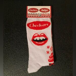 Fun Novelty Socks Featuring Rally’s / Checkers Brand